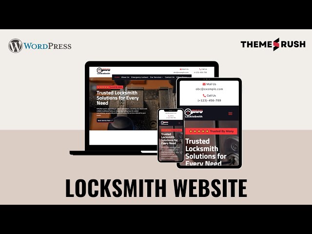 How to Install & Customize Lunette – Locksmith WordPress Website Template | Launch Fast!