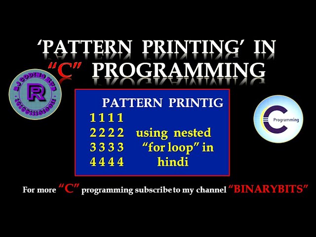 pattern printing in c programming #coding#clanguage #patternprinting #codelearning #codersunite