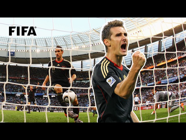 1-Minute Classic | Klose, Germany Crush Argentina | 2010 Quarter-Final