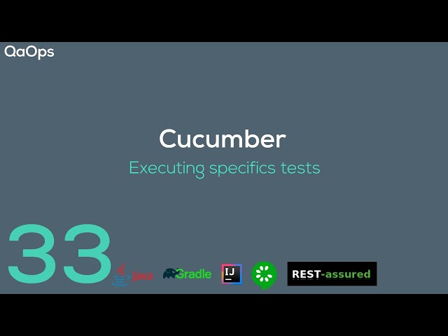 Cucumber | Executing specifics tests