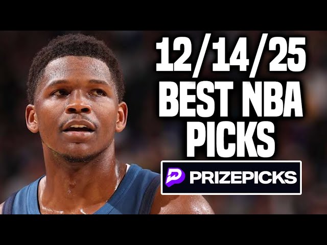 NBA PRIZEPICKS TODAY | SUNDAY | 12/14/2025 | 6 BEST PROP PICKS |  BEST PROPS | NBA BETTING |