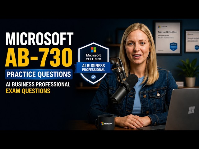 Microsoft AB-730 Practice Questions | AI Business Professional Exam Questions