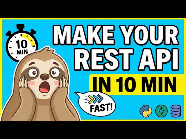 Simple REST API in Python FastAPI | Free Deploy on Render | Tutorial #FastAPI #Python #RESTAPI