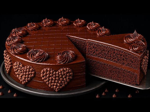 Rich and Moist CHOCOLATE CAKE | It Melts In Your Mouth