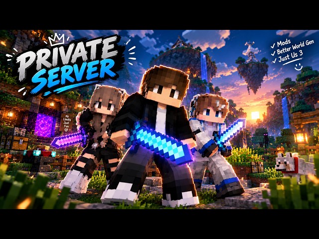 🔴Minecraft Private Server Fun #minecraft #minecraftsurvival