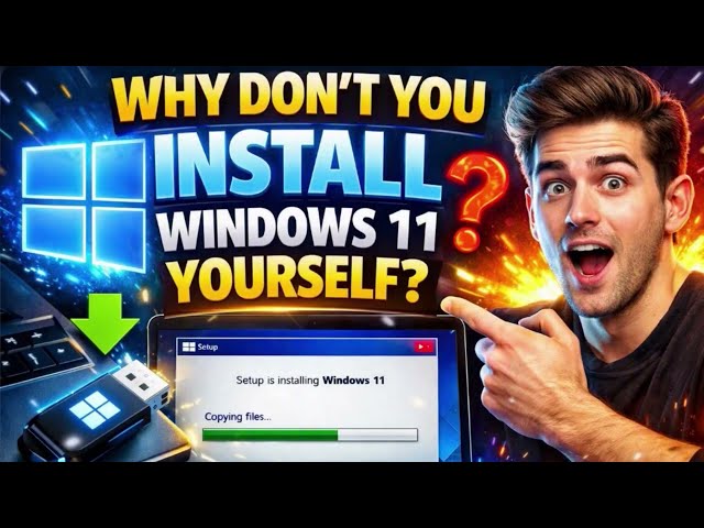 How to Install Windows 11 (Step-by-Step Full Tutorial)