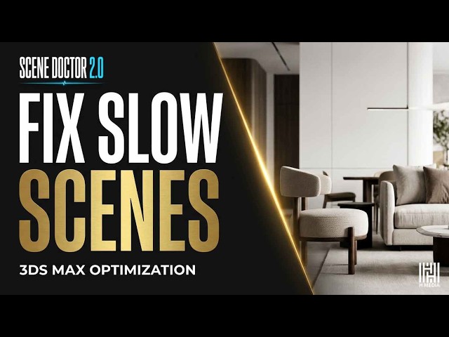 Why is your 3ds Max scene becoming slow, heavy or difficult to manage?