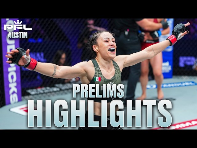 KNOCKOUTS, SUBMISSIONS & A SPLIT DECISION!! | Preliminary Highlights | PFL Austin