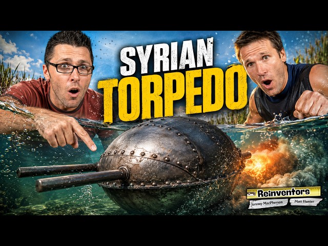 We Built a Deadly Ancient Torpedo—And Set It Off Underwater! | The Re-Inventors