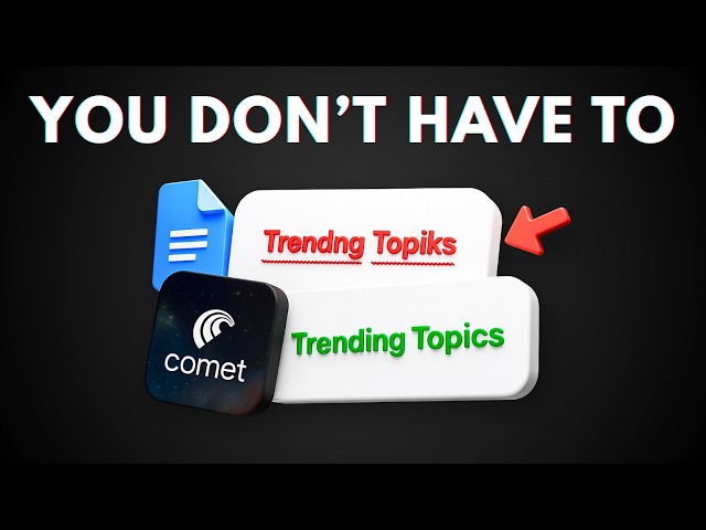 How to Use Comet AI AGENT to Proofread Your Documents