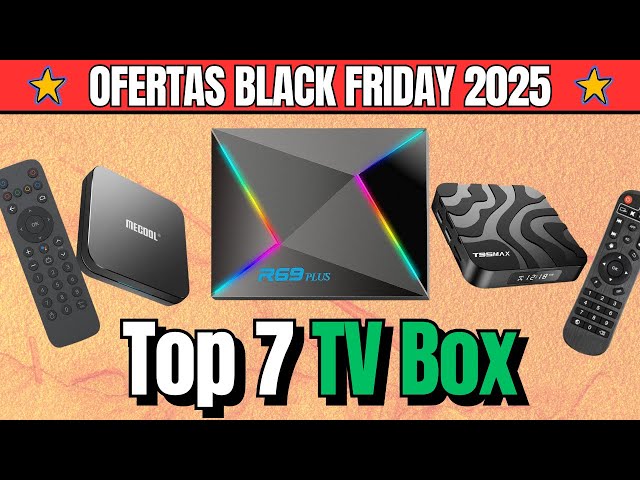 🔥 The 7 best CHEAP ANDROID TV BOXES of BLACK FRIDAY [2025] Quality/Price ✅ Mecool, Vontar