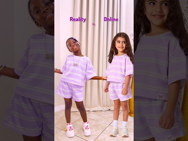 Kids Streetwear Try-On, Who Wore it Best? Online or Reality 👟✨ #kidsfashion
