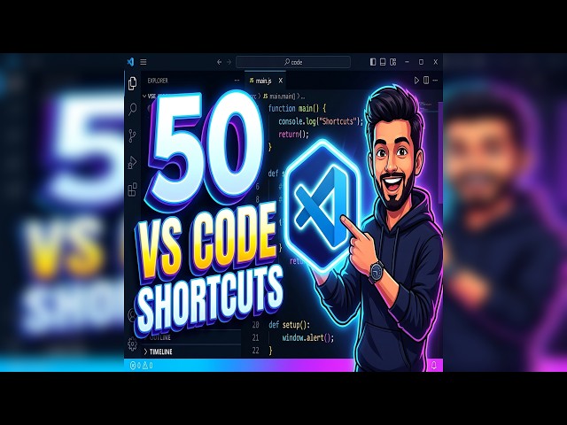 Stop Using Your Mouse! 50 VS Code Shortcuts for Speed