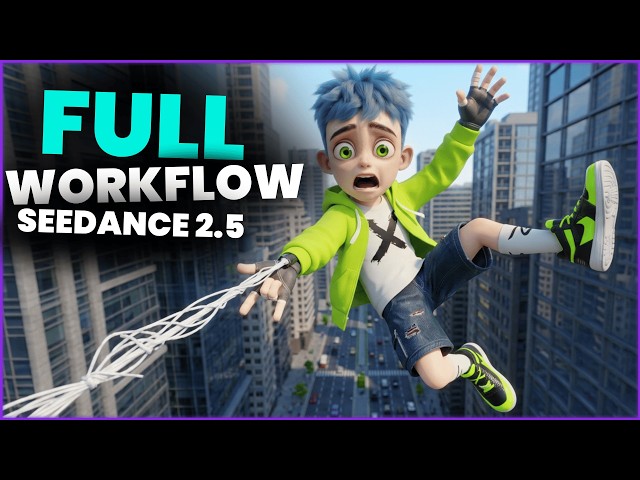 SEEDANCE 2.5 Full Workflow | From Character Creation to Final Film Production