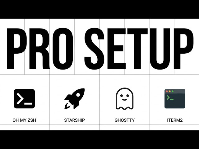Mac Terminal Setup: Oh My Zsh + Starship (Ghostty & iTerm2) | Step-by-Step Tutorial