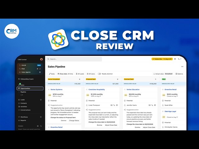 Close CRM Review: Best CRM Software for Small Business