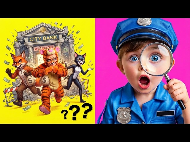 Police Officer Pretend Play! 👮‍♂️ Finding the Missing Toys Mystery!
