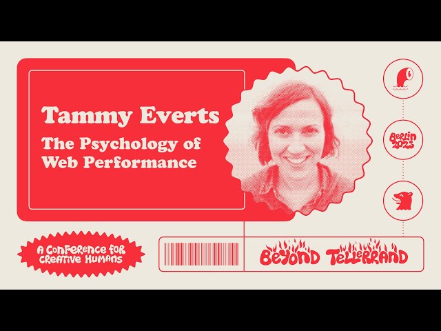 Tammy Everts – The Psychology of Web Performance - btconf Berlin 2023