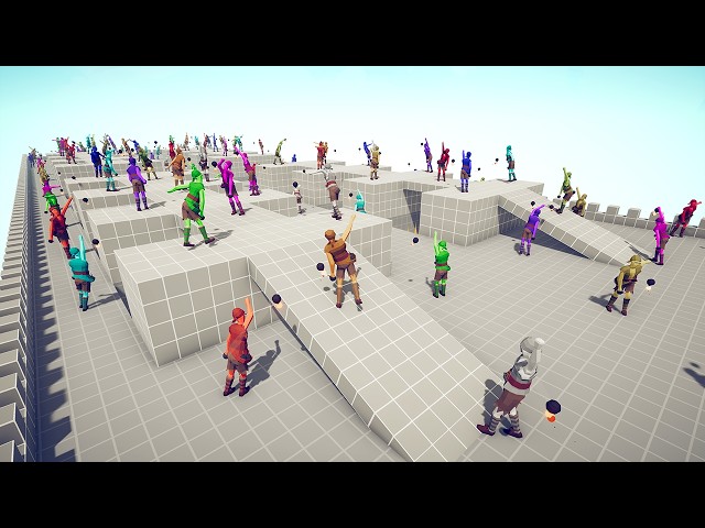 Battle Royale with Every Unit | Totally Accurate Battle Simulator TABS