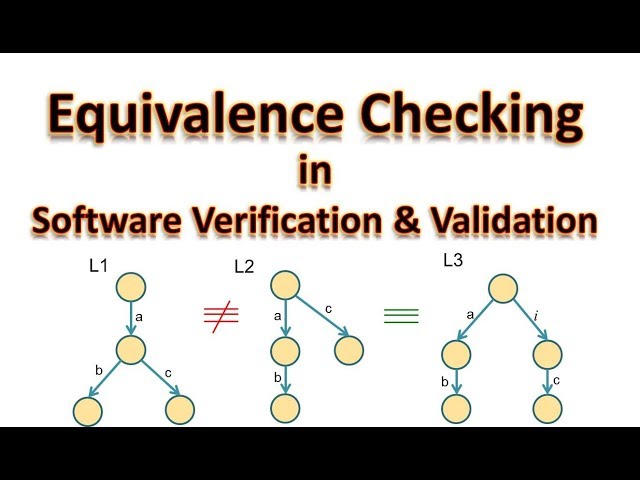Equivalence Checking in Software Verification and Validation
