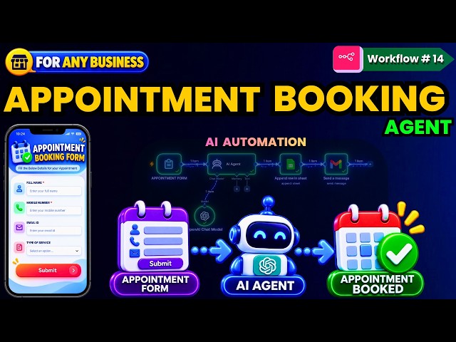 AI Automation | Appointment Booking Agent | #AI #AIAgent #AppointmentBooking #Automation