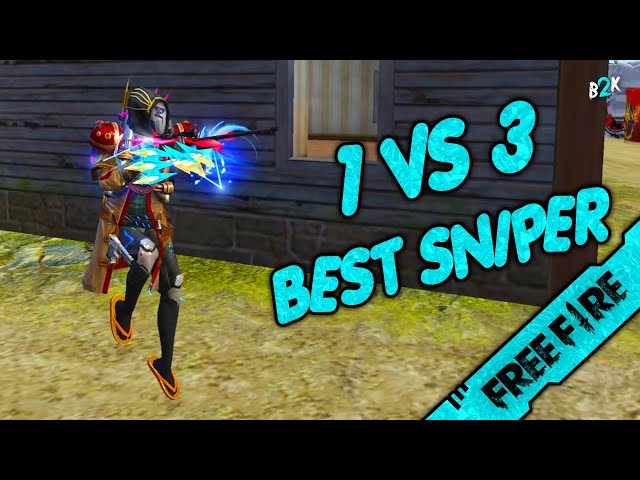[B2K] FREEFIRE CLASH SQUAD 1 VS 3 | DOUBLE SNIPER
