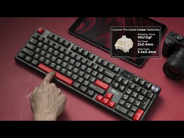 Creamy or Silent? Which Linear Switch Suits You? S104 Show