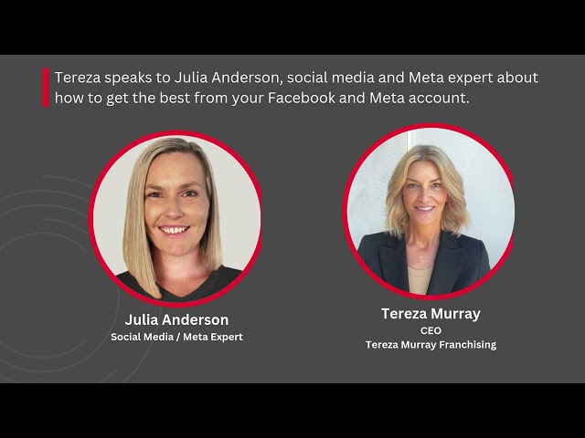 Tereza speaks with Julia Anderson - Social Media and Meta Expert
