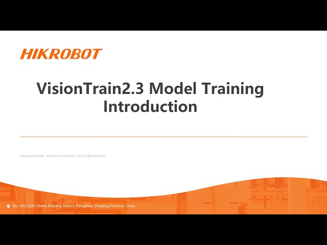 Machine Vision/VisionTrain2.3 Model Training Introduction/MV Tech