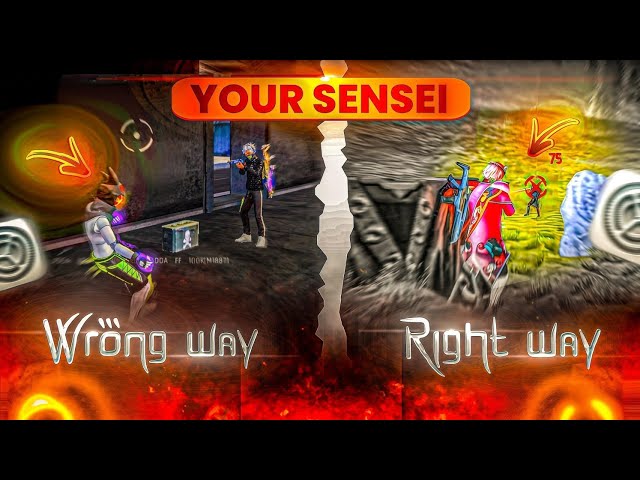 Perfect Sensitivity But Still Playing Like a Noob? 😫 | Free Fire Aim Problem Solved ✅