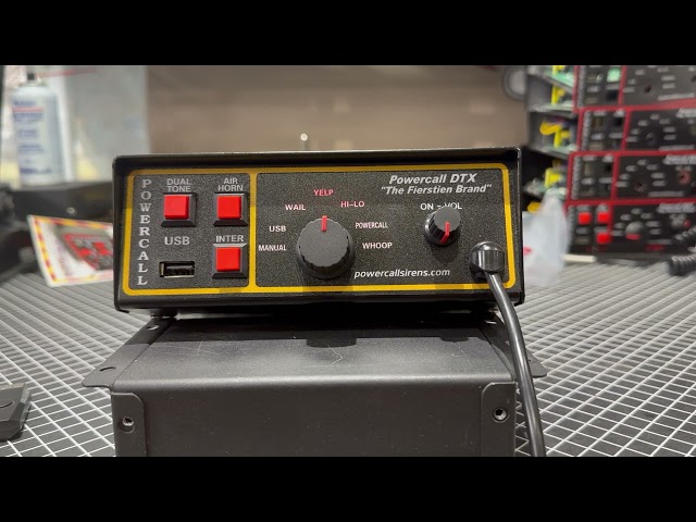 Powercall DTX YELP/POWECALL Sound Demo