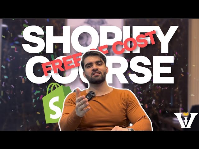 Free Shopify Course by Anas Ali 2024 | Become a Crorepati by 2025 💰