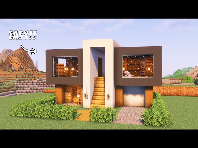 Minecraft: This Is the Only Modern House Tutorial You Need