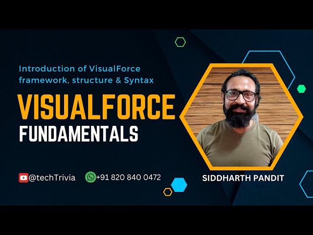 Visualforce Fundamentals | Ep-1 | Learn to create VF page from scratch | Salesforce UI Development