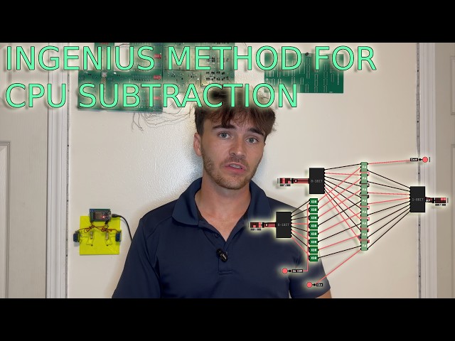 How do CPU's subtraction binary numbers??