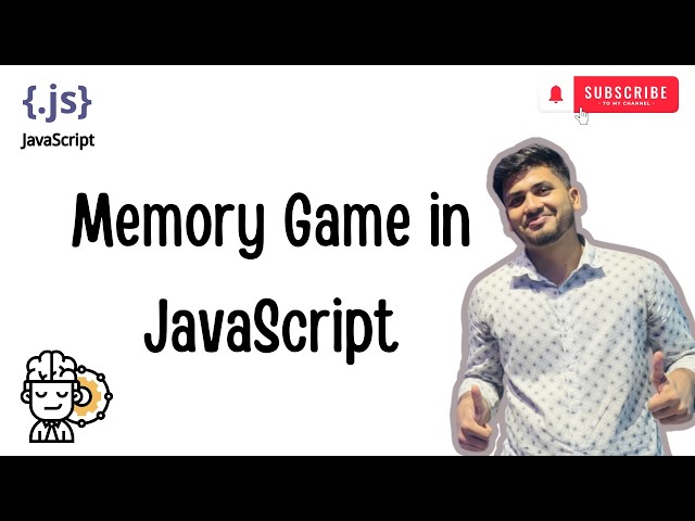 Simple Memory Game Using JS  |  Beginner Project