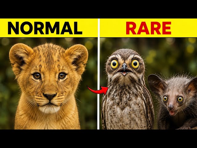 Normal vs Rare Baby Animals 😱