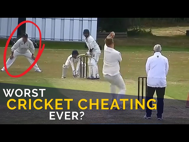 Cheating in Cricket: Just when you think you've seen it all...