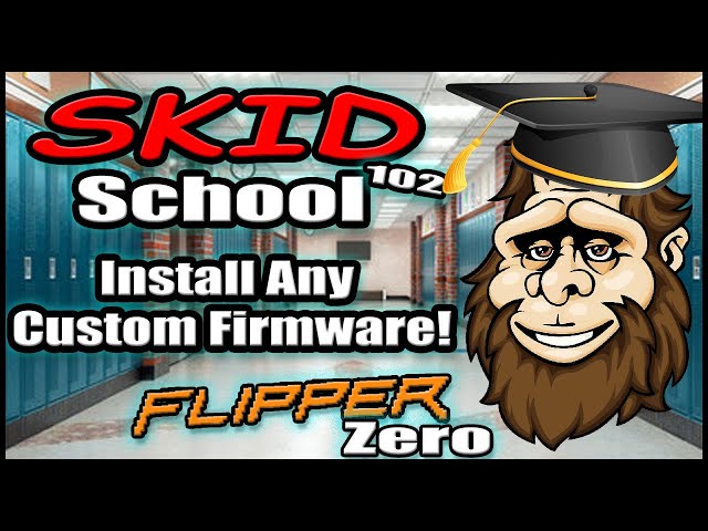 Skid School 102  : Install Any Custom Firmware on Flipper Zero!!  Works 100% of the Time! 🐬🐱‍💻➡ 🐱‍🏍😸