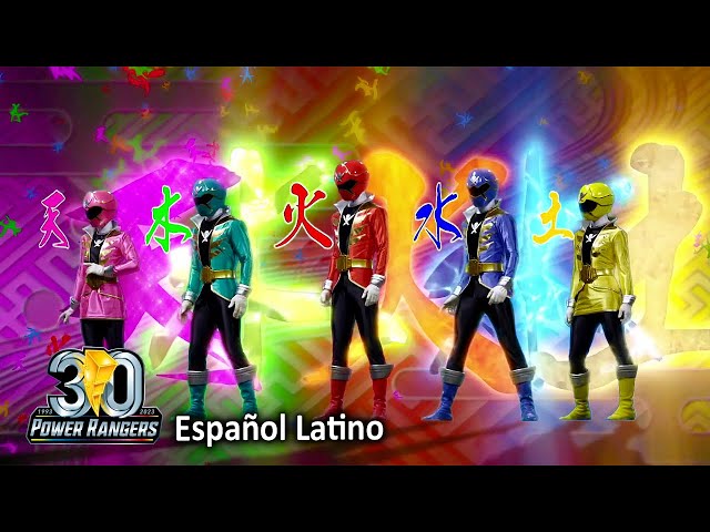 Power Rangers: Super Megaforce | Mórfosis con canciones de cada temporada [Español Latino 🇲🇽]