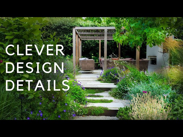 Garden design in is the detail - how to transform a boring backyard to a lush green oasis...