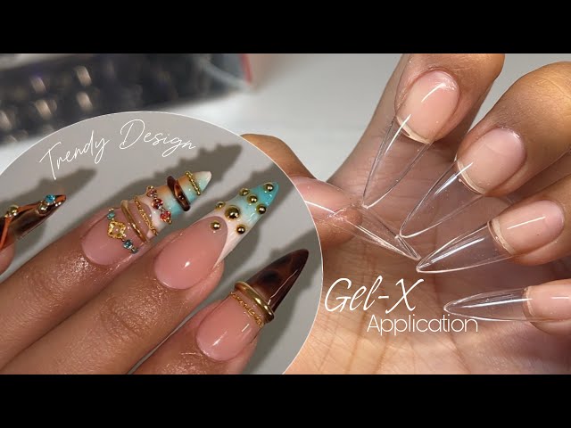 Watch me do my nails ~ Gel-X Nails Tutorial