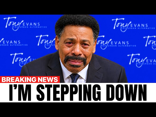 Pastor Tony Evans CRIES And Resigns On Live TV And It's Shocking