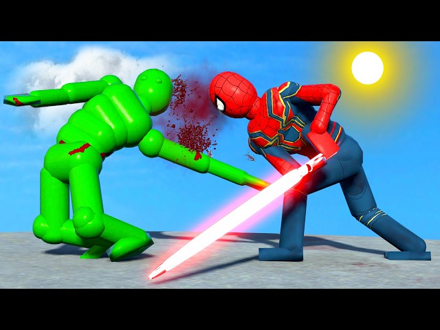SPIDERMAN NPC GAME INSANE ACTIVE RAGDOLLS PHYSICS 8 | SPIDER-MAN Homem-Aranha سبايدر مان