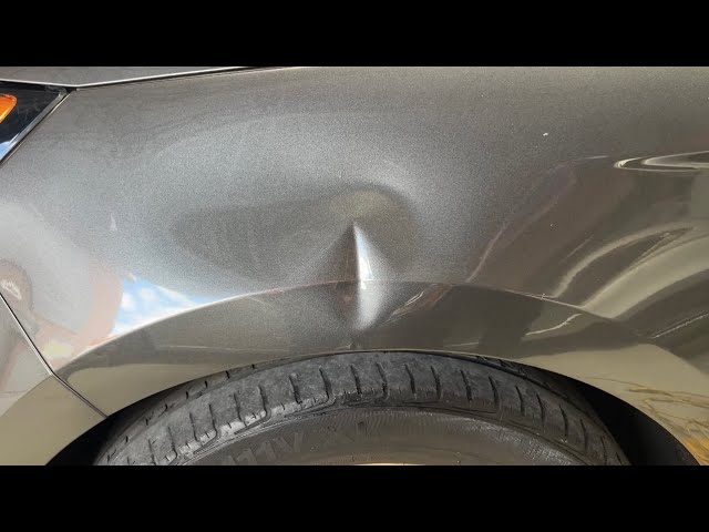 I'll show you how to repair this dent WITHOUT PAINTING