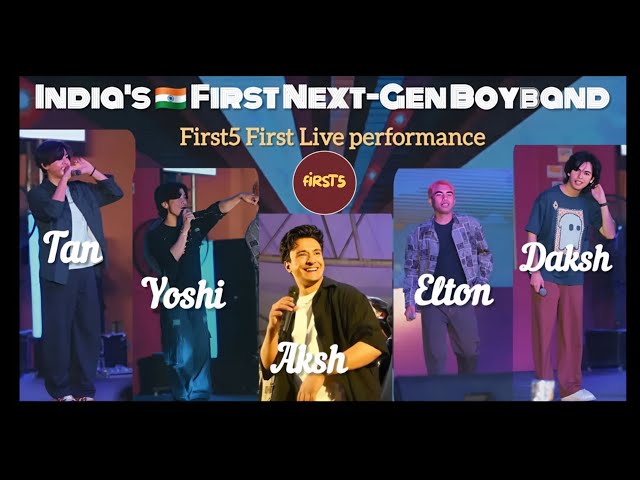 First5: Full Live Performance at Hello Seoul Event in Mumbai  @First5official  #liveperformance