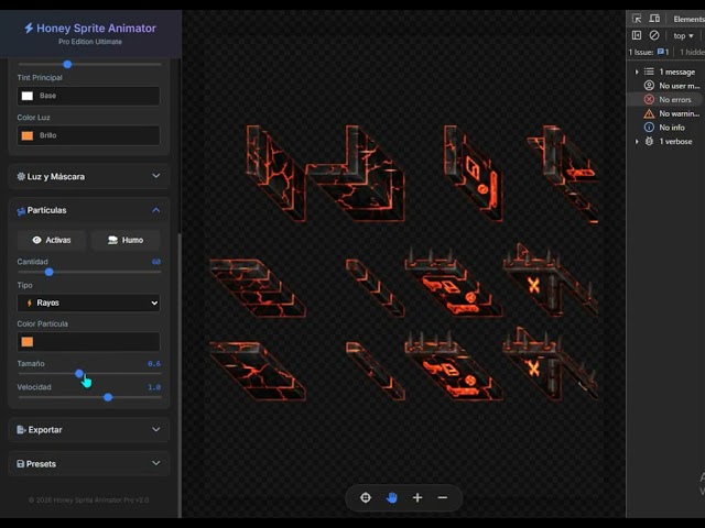 🔥 Honey Sprite Animator