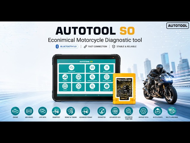 UNBOX AUTOTOOL SO | Professional Motorcycle Diagnostic Equipment