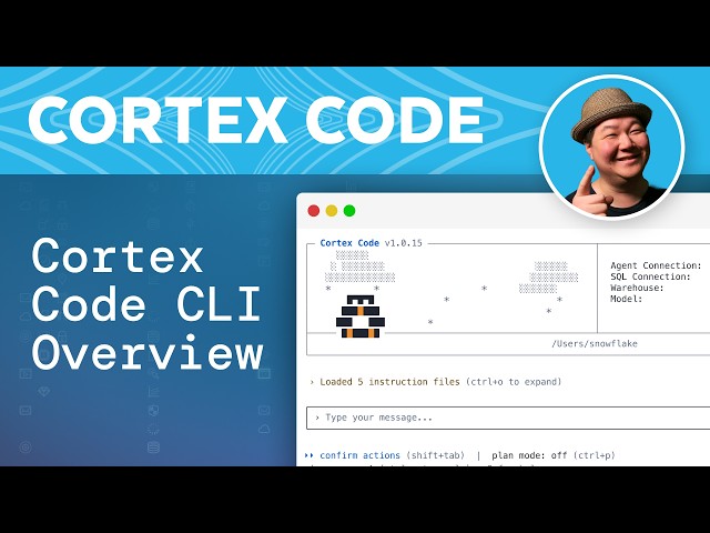Build In Snowflake Faster With Cortex Code CLI