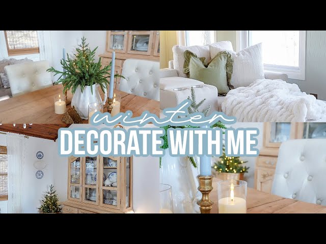 WINTER DECORATE WITH ME 2026 ❄️ COZY WINTER DECORATING IDEAS!